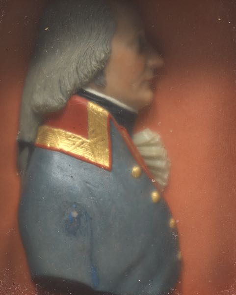 WAX PORTRAIT OF A GENTLEMAN IN