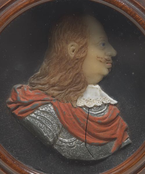 WAX PORTRAIT OF FERDINANDO II DE'