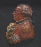 WAX PORTRAIT OF GENERAL THOMAS