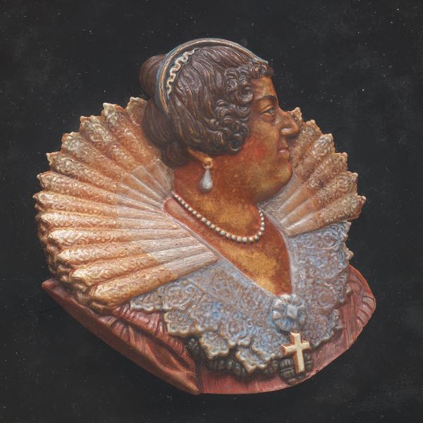 WAX PORTRAIT OF MARIE DE MEDICI 