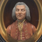 WAX PORTRAIT OF THE EARL OF CH