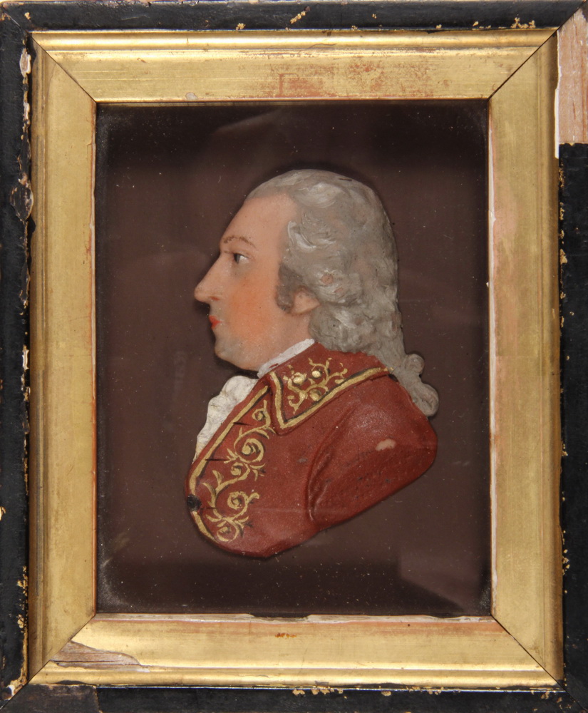 WAX PROFILE RELIEF PORTRAIT -