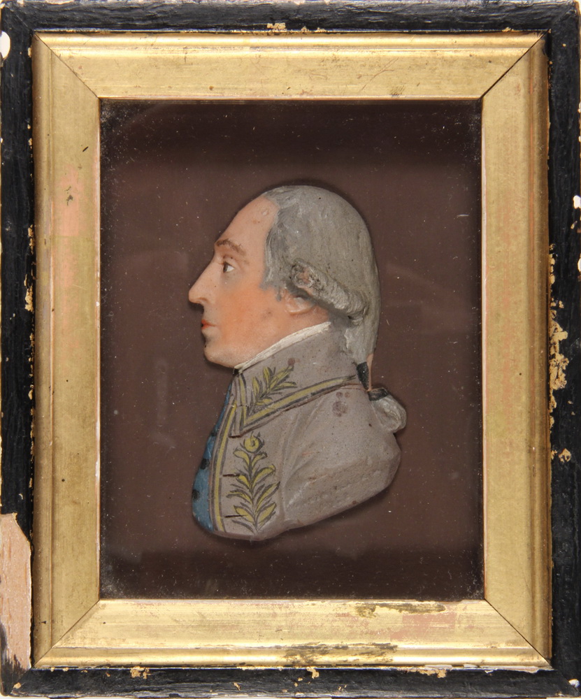 WAX PROFILE RELIEF PORTRAIT -