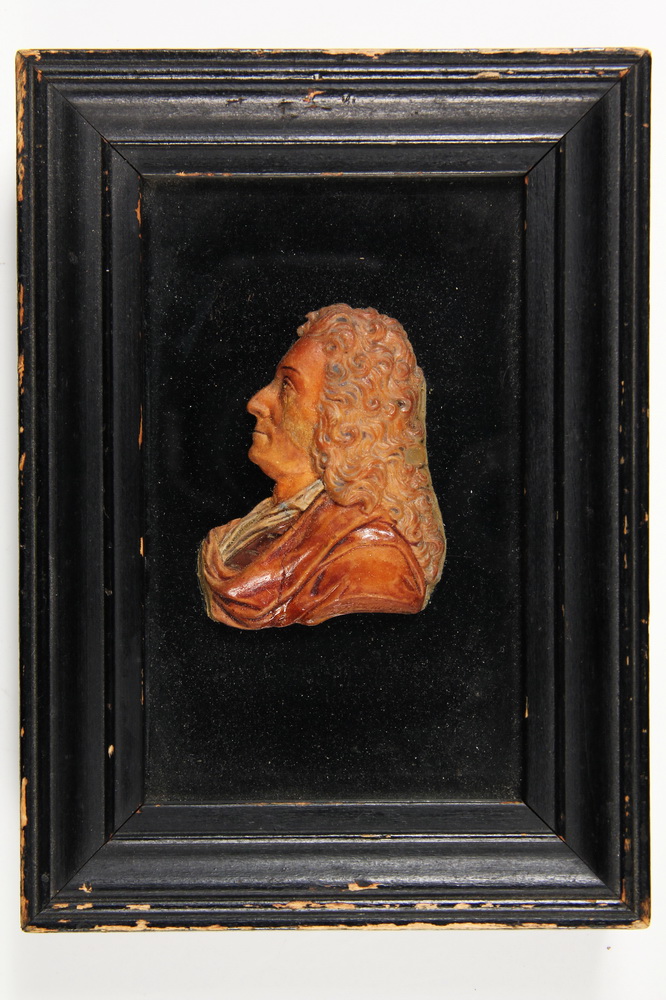WAX PROFILE RELIEF PORTRAIT OF