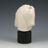 Wayland Gregory horse bust in