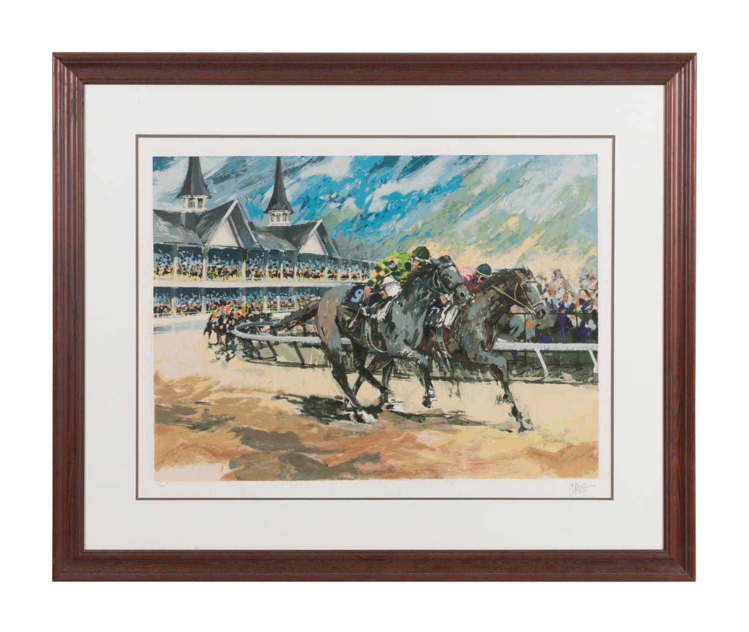 WAYLAND MOORE, "RACE TO THE FINISH"