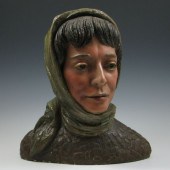 Waylande Gregory Bust of Wife