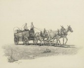 WAYNE BAIZE (B.1943) MULE & WA