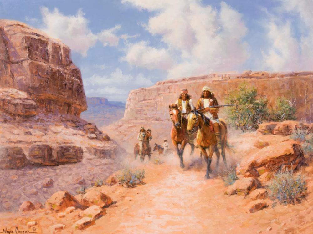 WAYNE COOPER OIL ON CANVASWAYNE