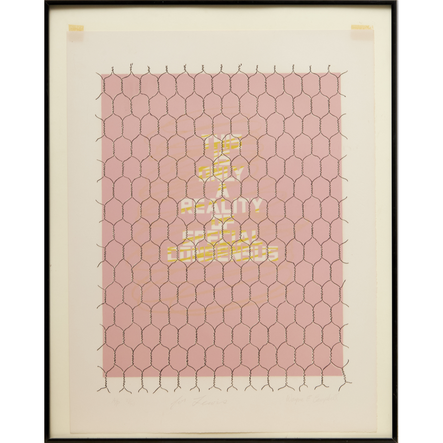 WAYNE E. CAMPBELL, SCREENPRINT,