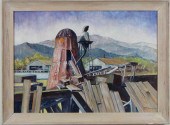 WAYNE LELAND (OREGON, 20TH CEN