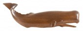 WAYNE M. ROBINSON CARVED MAHOG