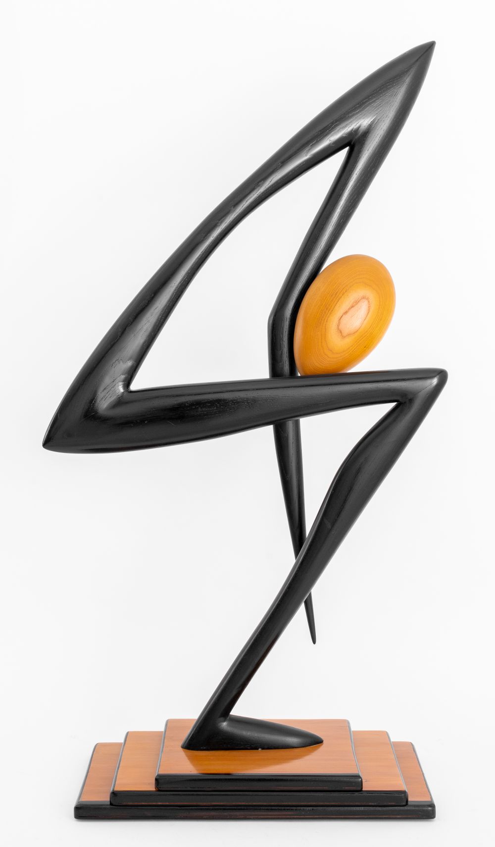 WAYNE PELHAM ATTR. HARDWOOD FIGURAL