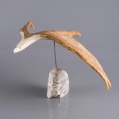 WAYNE SKYE, CARVED EAGLE IN FL