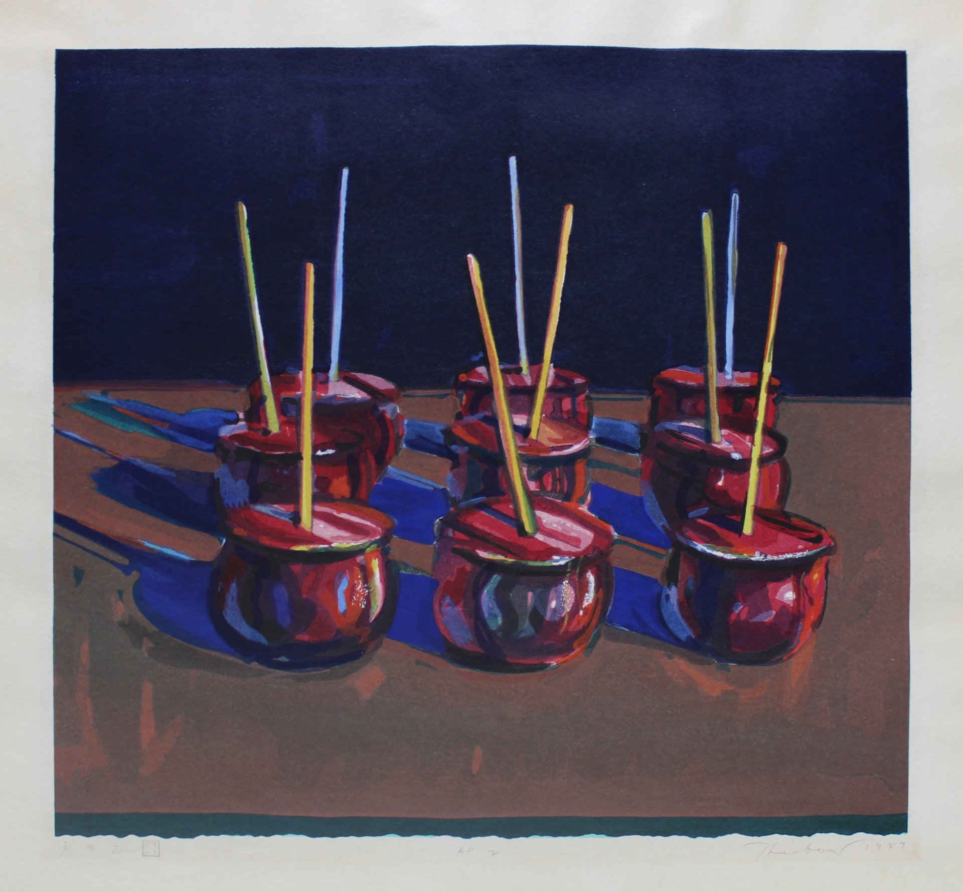 WAYNE THIEBAUD (AMERICAN,