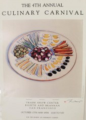WAYNE THIEBAUD SIGNED POSTERWA