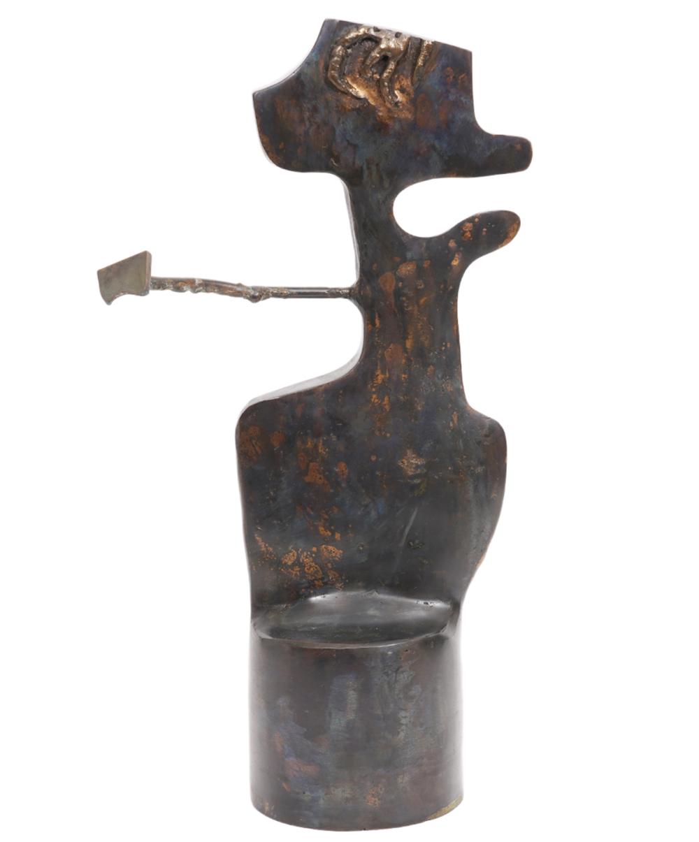 WAYNE TRAPP BRUTALIST BRONZE