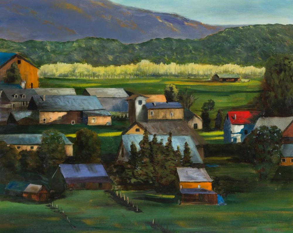 W.B. CARROLL OIL ON CANVASW.B.