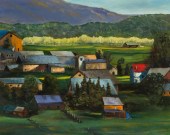 W.B. CARROLL OIL ON CANVASW.B.