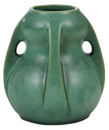 W.B. MUNDIE TECO ART POTTERY DOUBLE