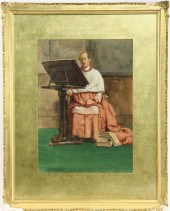 W/C - Cardinal Seated at Readi