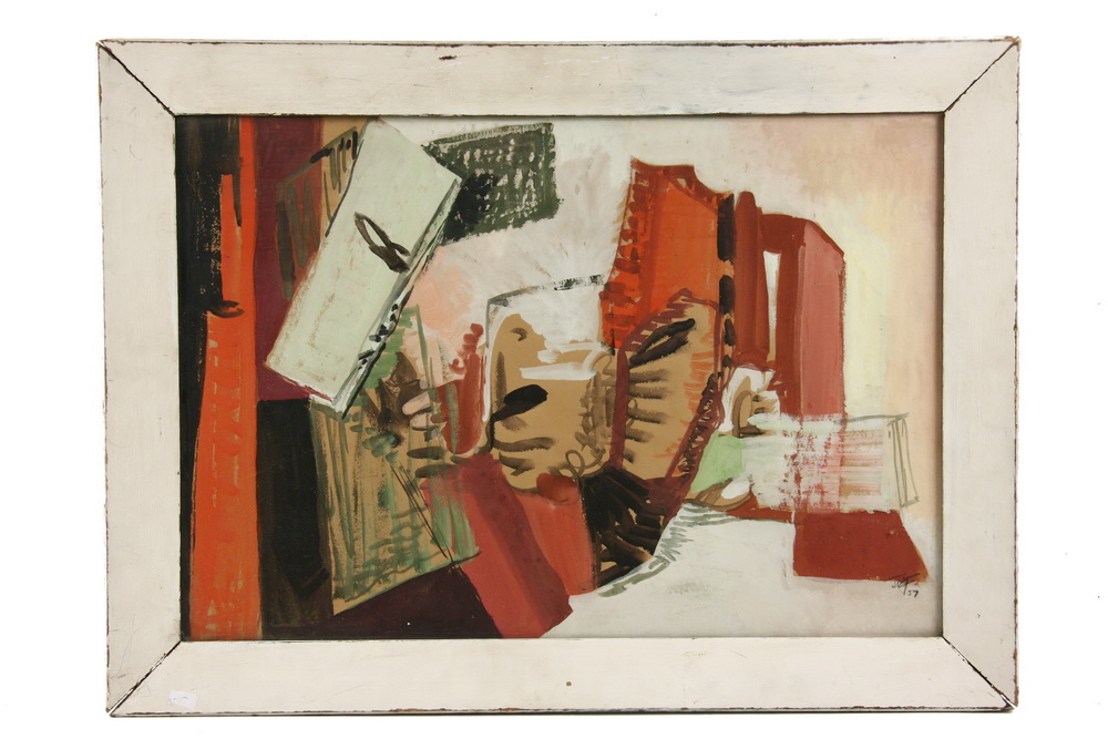 W/C GOUACHE - Abstract