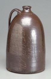 W.C. Robertson jug, tapered ov
