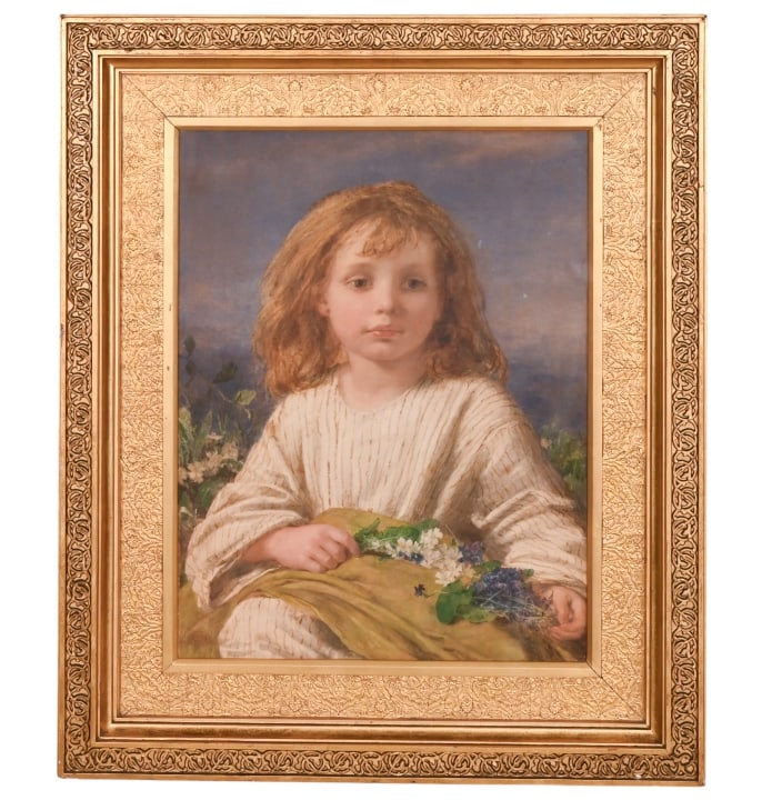 W.C.T. DOBSON SIGNED WATERCOLOR