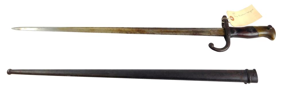 WEAPON: FRENCH 1879 DATED BAYONET