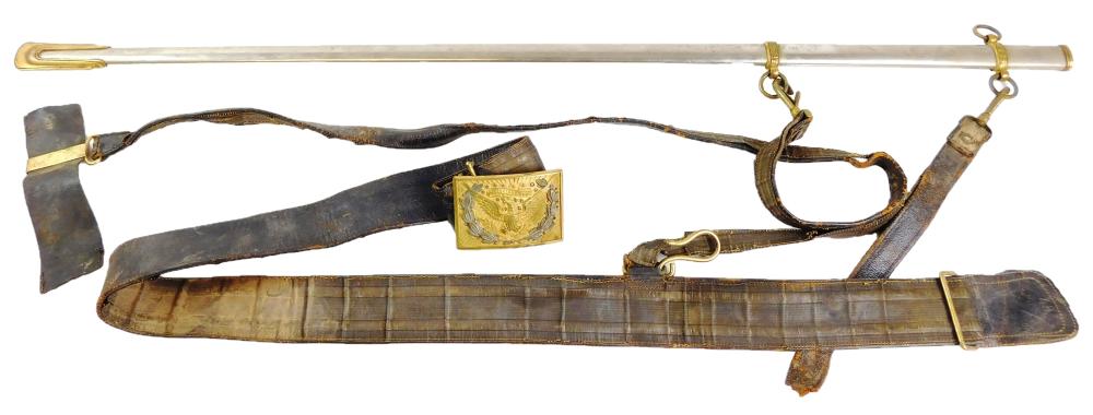 WEAPON: SWORD SCABBARD, C. 1870,