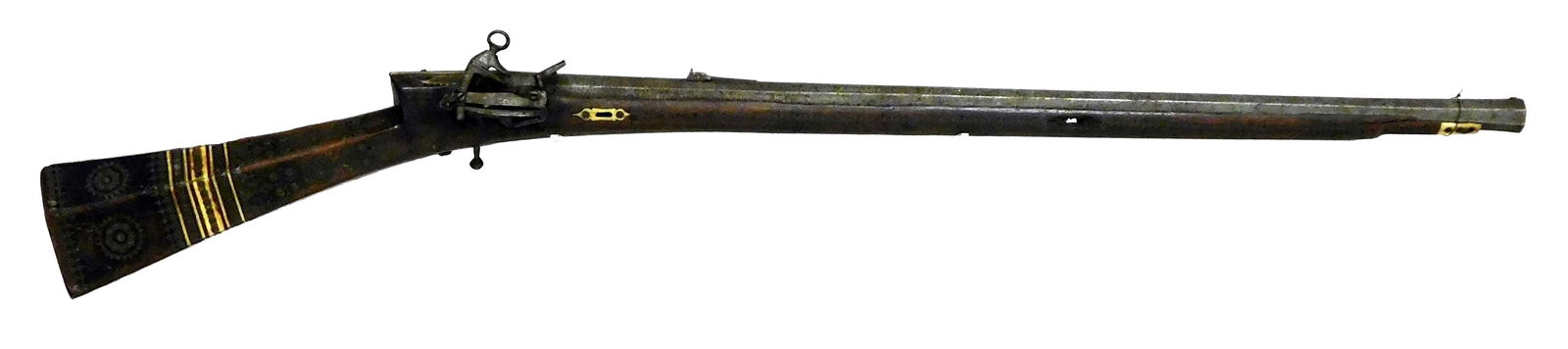 WEAPONS: INDIAN LONG RIFLE WITH