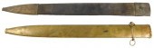 WEAPONS: PAIR OF SWORD SCABBAR
