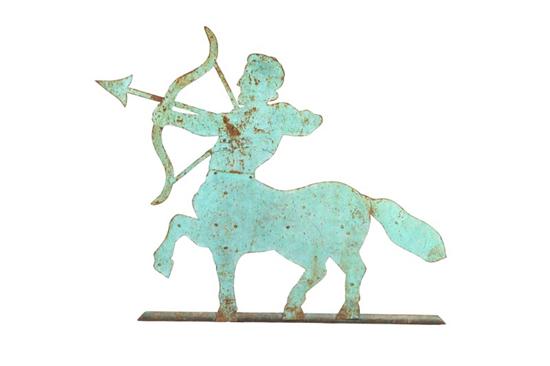 WEATHER VANE FIGURE OF A