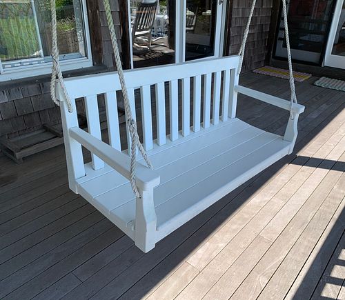 WEATHEREND HANGING SWING SETTEE