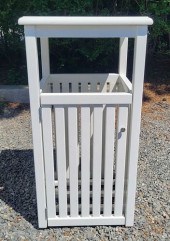 WEATHEREND TRASH CONTAINER IN