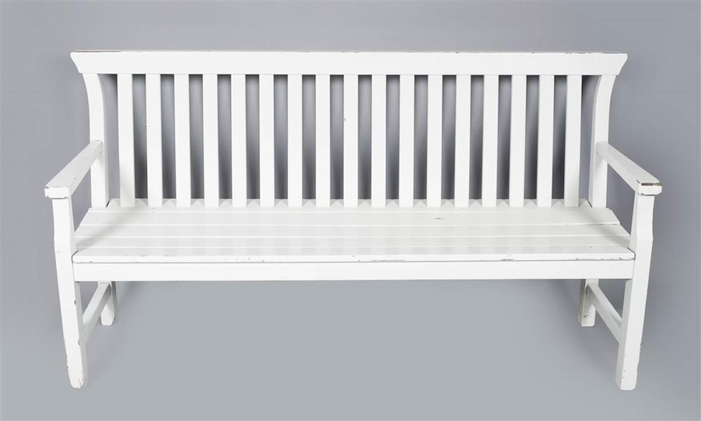 WEATHEREND WHITE PAINTED DECK