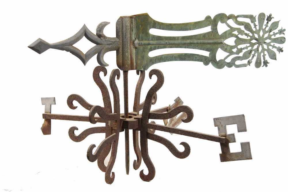WEATHERVANE - 19th c Cast Iron Zinc