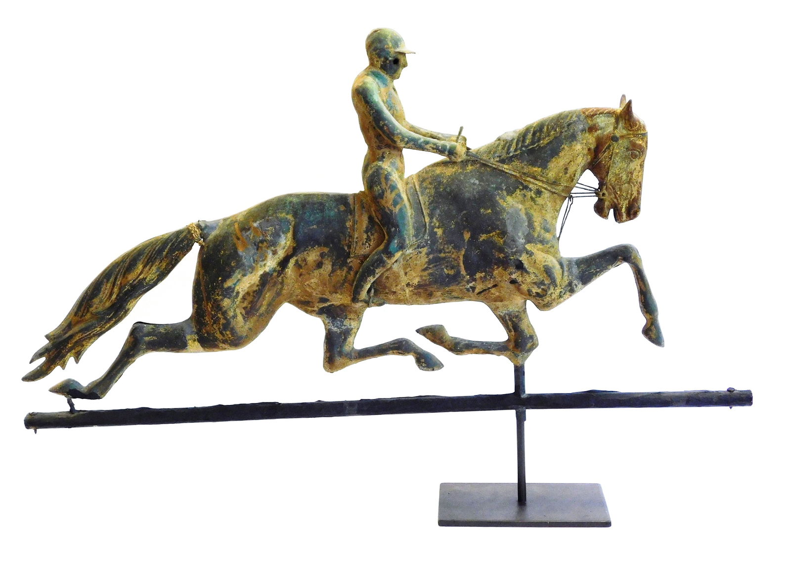 WEATHERVANE: "JOCKEY ON RUNNING