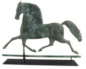 WEATHERVANE OF RUNNING HORSE,