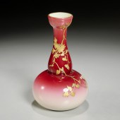 WEBB (ATTRIB.) PEACHBLOW GLASS