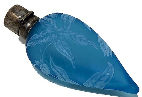 WEBB BLUE CAMEO GLASS PERFUME