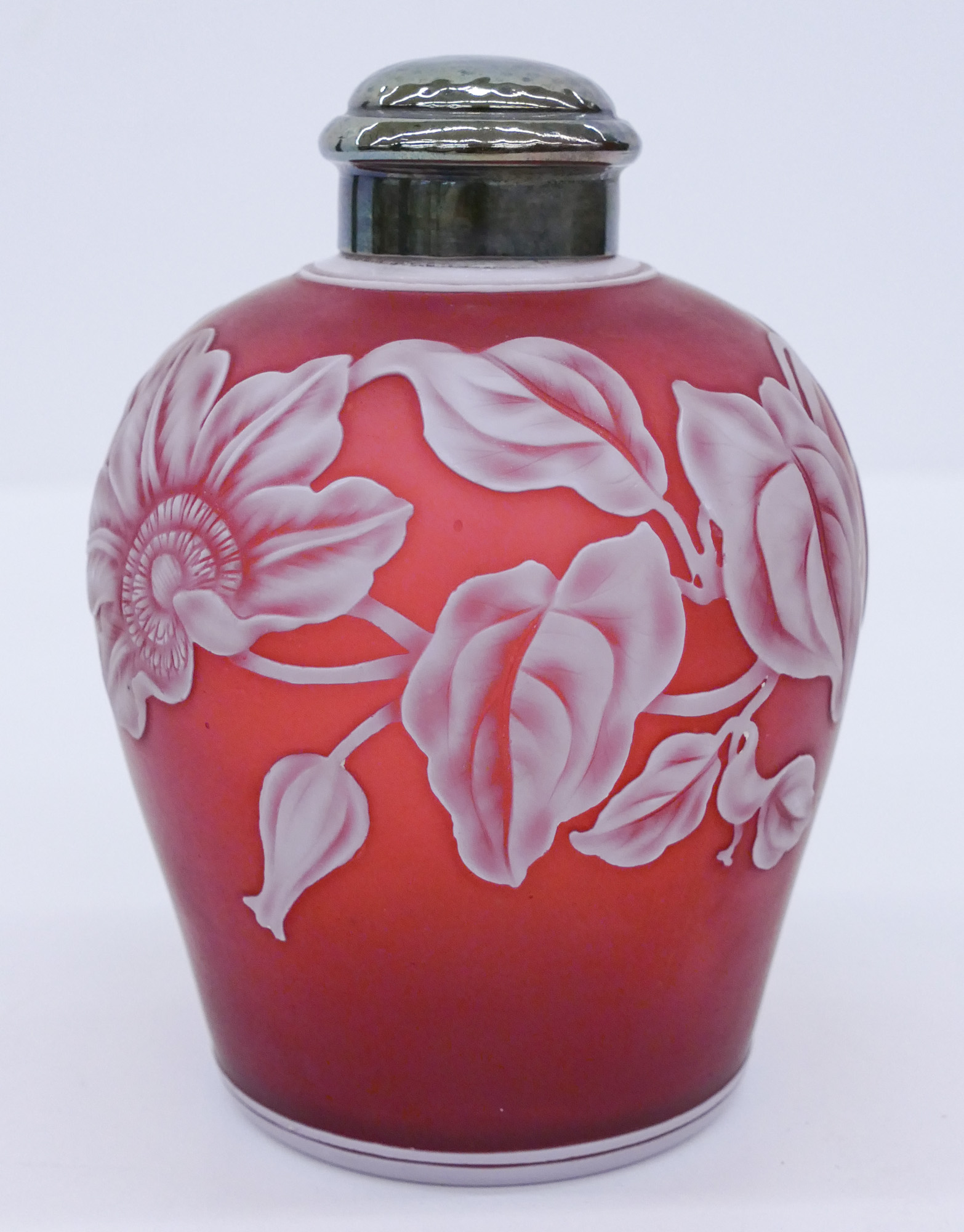 Webb Cameo Glass Floral Perfume
