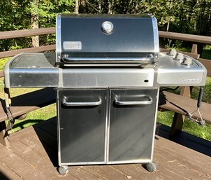 Weber Genesis grill 49” H x 55” L x