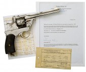 *Webley Fosbery Pistol .38 cal