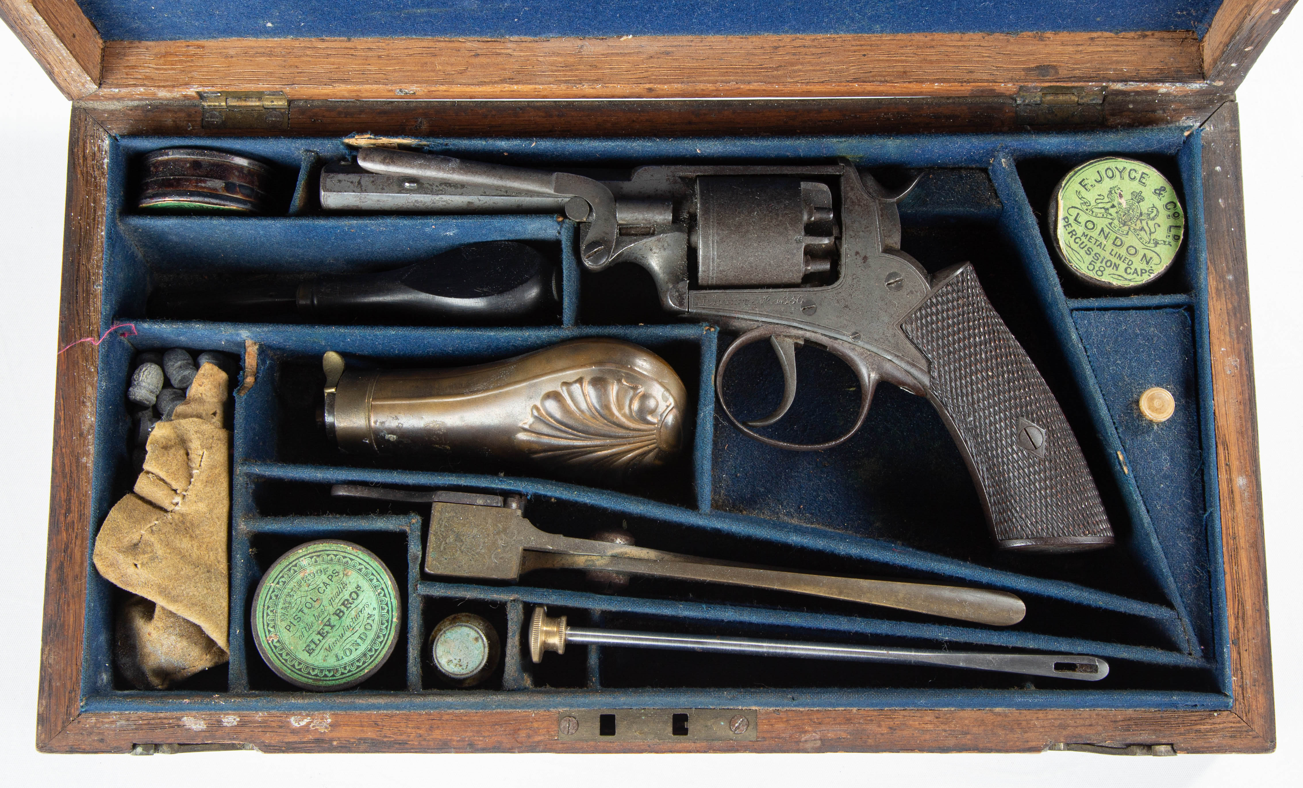 WEBLEY & SONS, LONDON, PERCUSSION