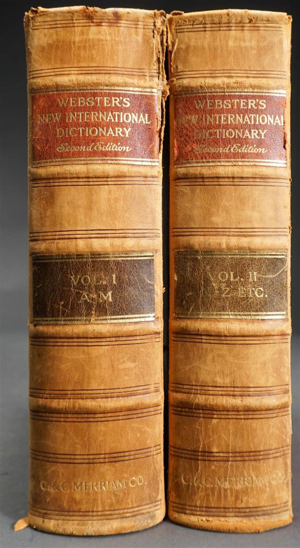 WEBSTER INTERNATIONAL DICTIONARY,