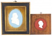 WEDGEWOOD, ETC., TWO 19TH C. C