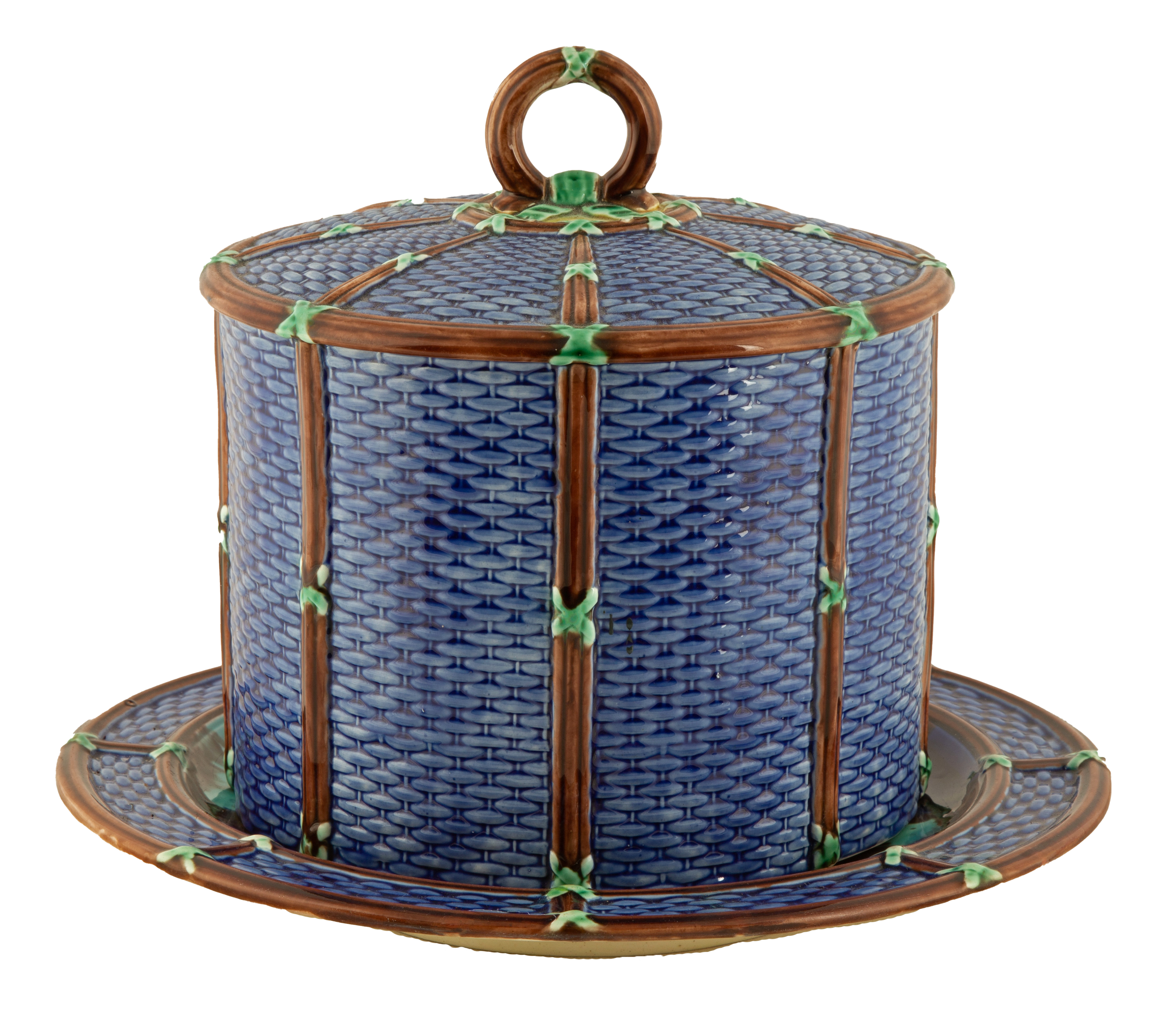 WEDGEWOOD MAJOLICA COBALT BLUE
