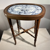 WEDGEWOOD PORCELAIN INSET SIDE