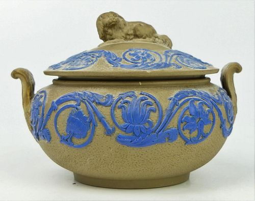 WEDGWOOD 19TH C. SMEAR GLAZED